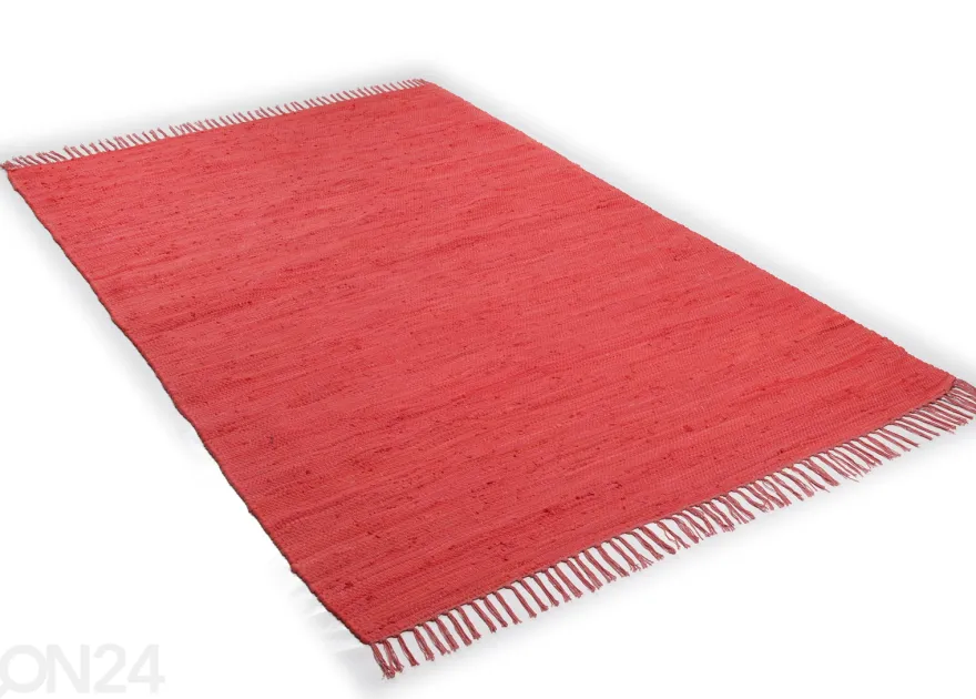 Matto Happy Cotton UNI 160x230 cm, punainen