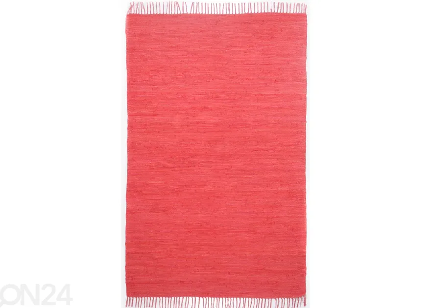 Matto Happy Cotton UNI 160x230 cm, punainen