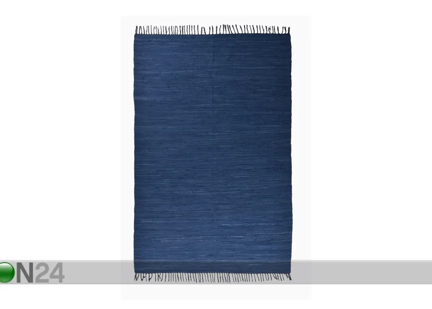 Matto Happy Cotton Uni 90x160 cm, sininen
