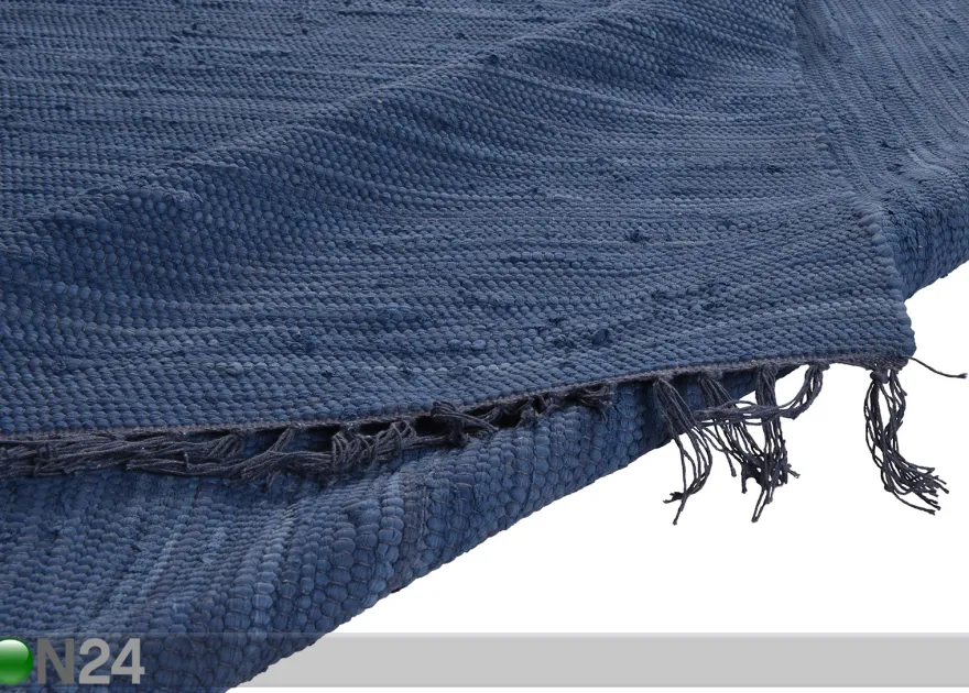 Matto Happy Cotton Uni 90x160 cm, sininen