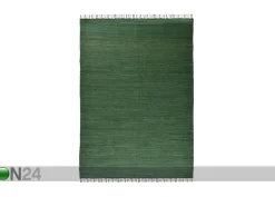 Matto Happy Cotton Uni 160x230 cm, tummanvihreä