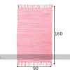 Matto Happy Cotton Uni 90x160 cm, vaaleanpunainen