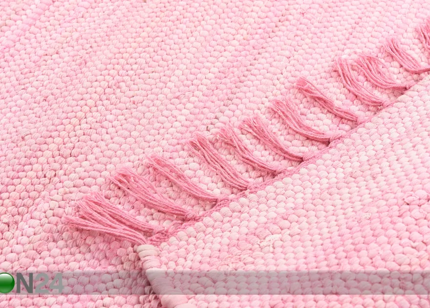 Matto Happy Cotton Uni 90x160 cm, vaaleanpunainen