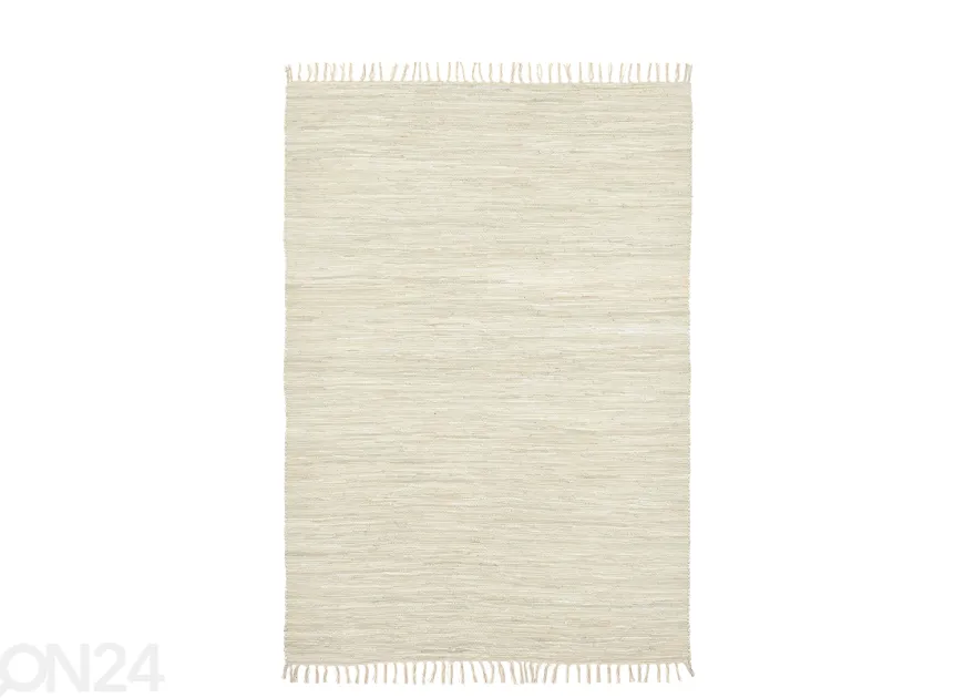 Matto Happy Cotton 60x120 cm, luonnonväri
