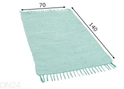 Matto Happy Cotton 70x140 cm, mintunvihreä