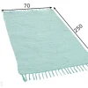 Matto Happy Cotton 70x250 cm, piparminttu