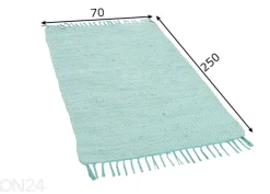 Matto Happy Cotton 70x250 cm, piparminttu