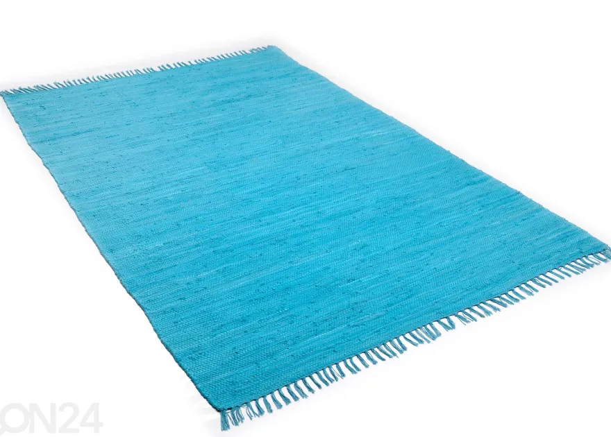Matto Happy Cotton 70x250 cm, turkoosi