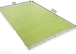Matto Happy Cotton 70x250 cm, vihreä
