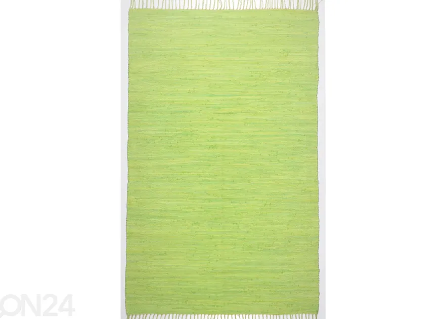 Matto Happy Cotton 90x160 cm, vihreä