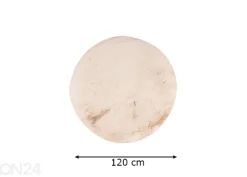Matto Heaven Beige Ø120 cm