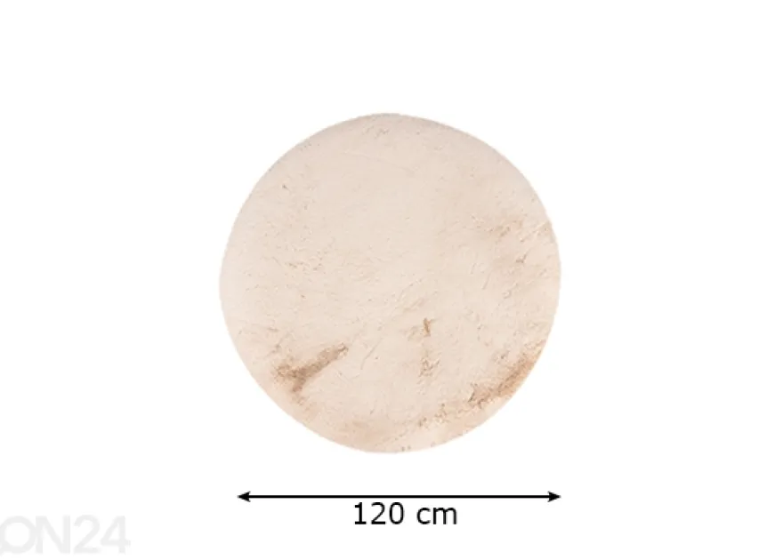 Matto Heaven Beige Ø120 cm