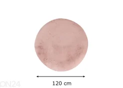 Matto Heaven Powder Pink Ø120 cm