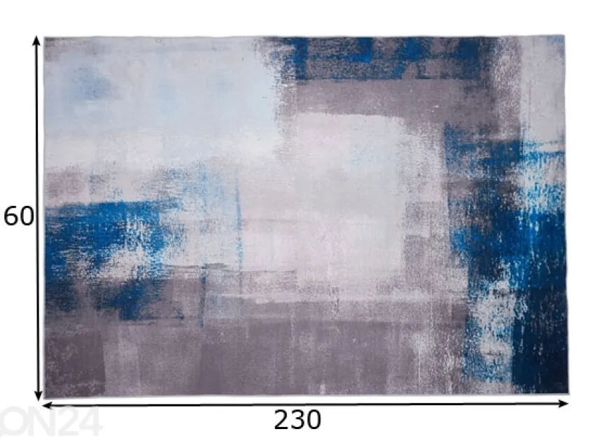 Matto Manhattan Grey Blue