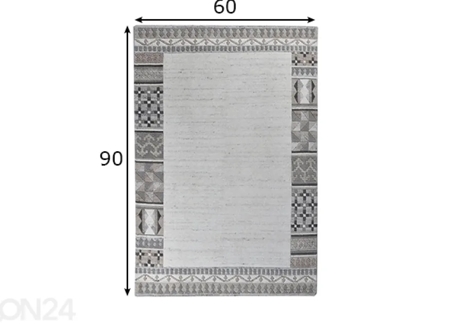 Matto Nakarta 60x90 cm