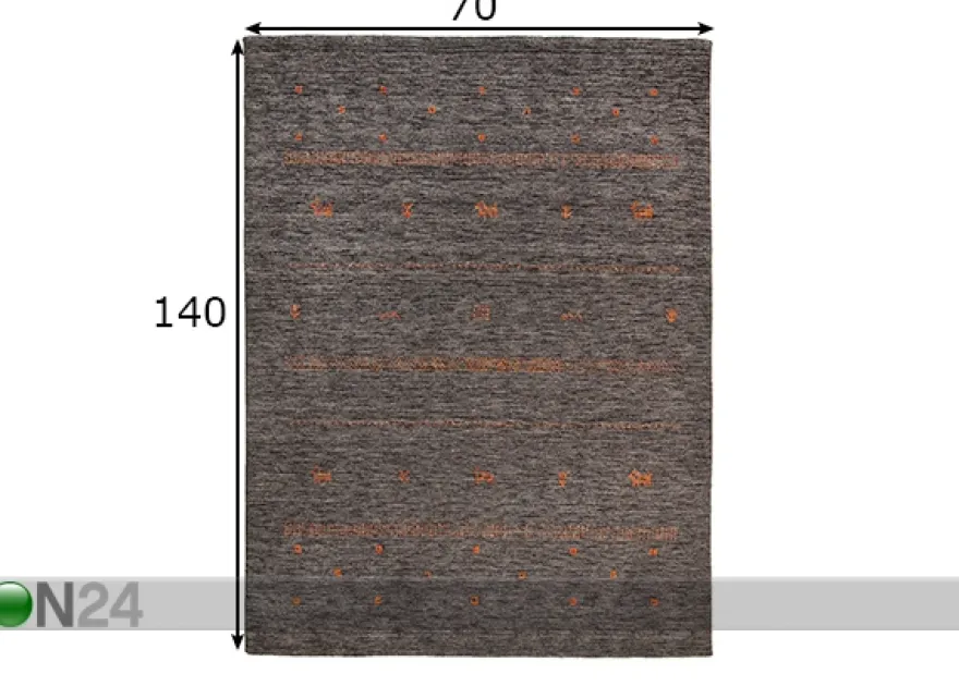 Matto Nashville 70x140 cm