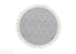 Matto om Tailor Colored Macrame Ø140 cm sininen