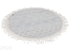 Matto om Tailor Colored Macrame Ø140 cm sininen
