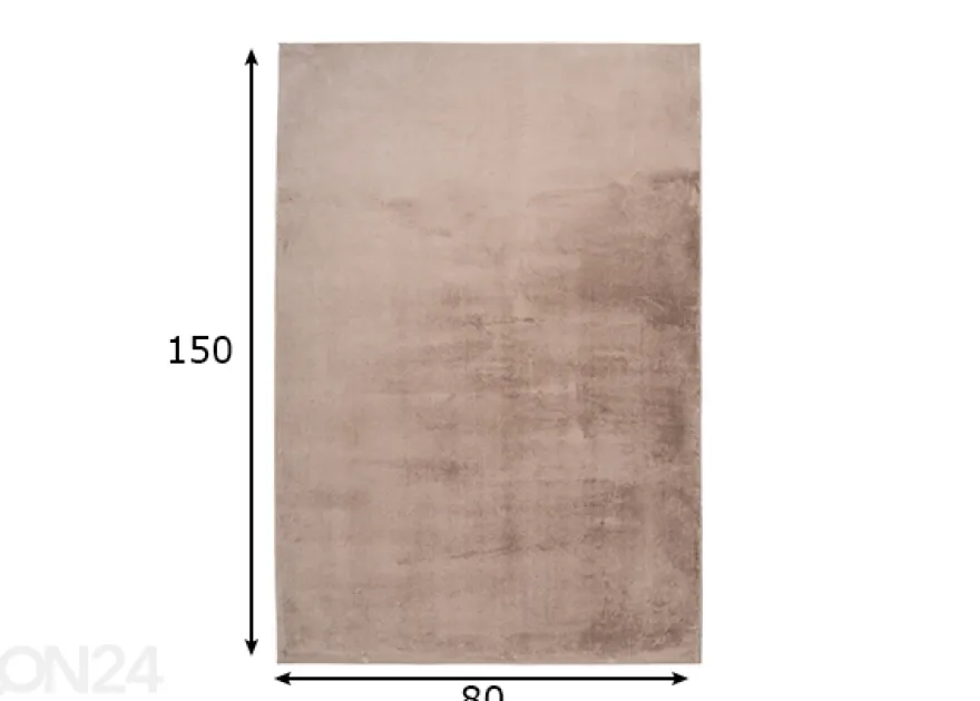 Matto Paradise Taupe 80x150 cm