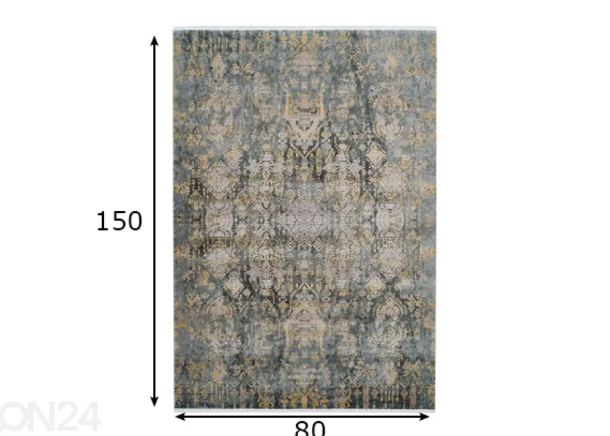Matto Pierre Cardin Orsay Yellow 80x150 cm