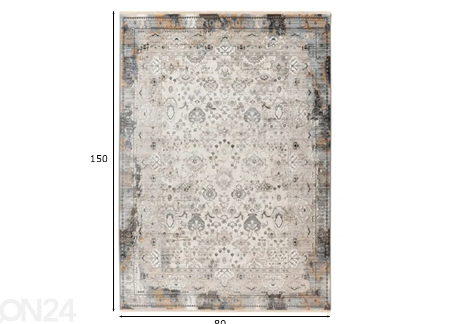 Matto Prime Silver 80x150 cm
