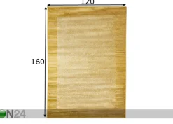 Matto Sienna Yellow 120x160 cm