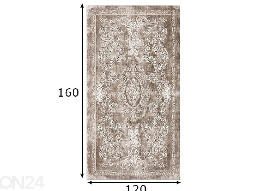 Matto Sunshine Sand 120x160 cm
