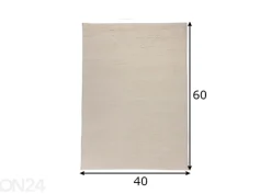 Matto Taza Royal 40x60 cm blanc