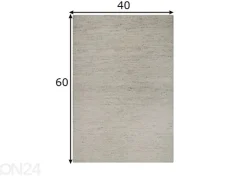 Matto Taza Royal 40x60 cm hiekan sävy