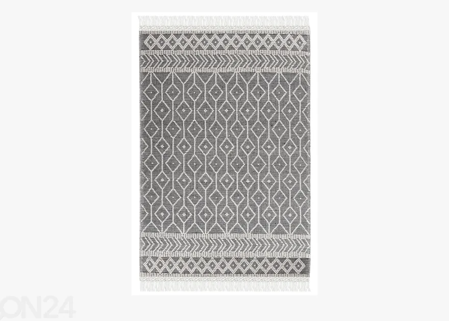 Matto Tom Tailor Colored Macrame, 65x135 cm harmaa