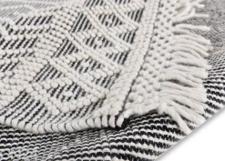 Matto Tom Tailor Colored Macrame, 65x135 cm harmaa