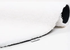 Matto Tom Tailor Cozy Ø140 cm valkoinen