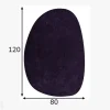 Matto Tom Tailor Cozy Pebble, 80x120 cm violetti