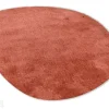Matto Tom Tailor Cozy Pebble, 135x200 cm ruosteenvärinen