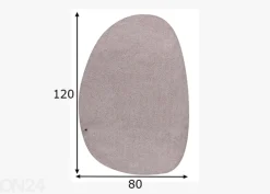Matto Tom Tailor Cozy Pebble, 80x120 cm beige
