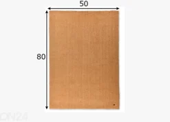 Matto Tom Tailor Cozy, 50x80 cm kullanvärinen