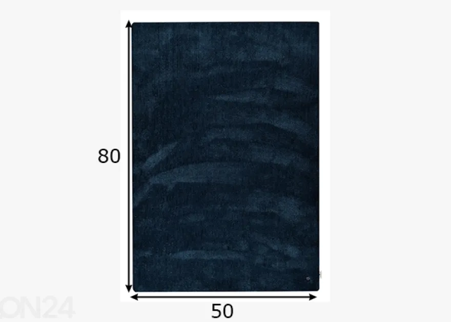 Matto Tom Tailor Cozy, 50x80 cm petroolinsininen