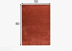 Matto Tom Tailor Cozy, 50x80 cm ruoste