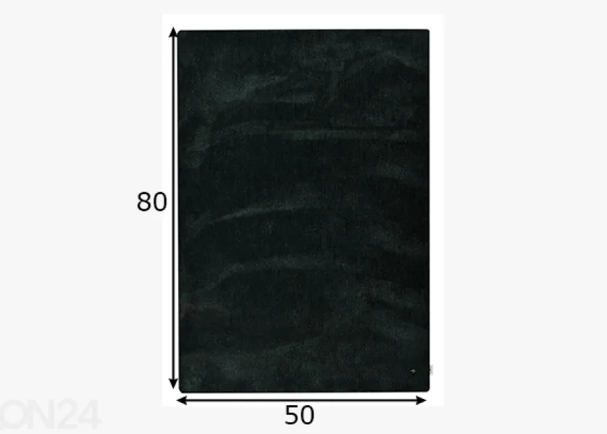 Matto Tom Tailor Cozy, 50x80 cm vihreä