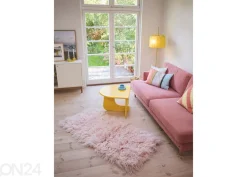 Matto Tom Tailor Fluffy Uni 180x250 cm, vaaleanpunainen