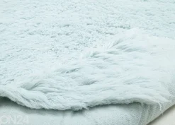 Matto Tom Tailor Fluffy Uni 80x160 cm, vaaleansininen