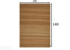 Matto Tom Tailor Forest 70x140 cm, luonnonvärinen