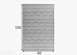 Matto Tom Tailor Funky Outdoor Geometric, 60x100 cm beige