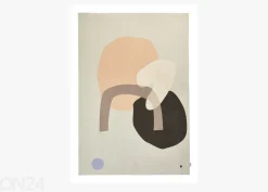 Matto Tom Tailor Shapes, 140x200 cm beige/monivärinen