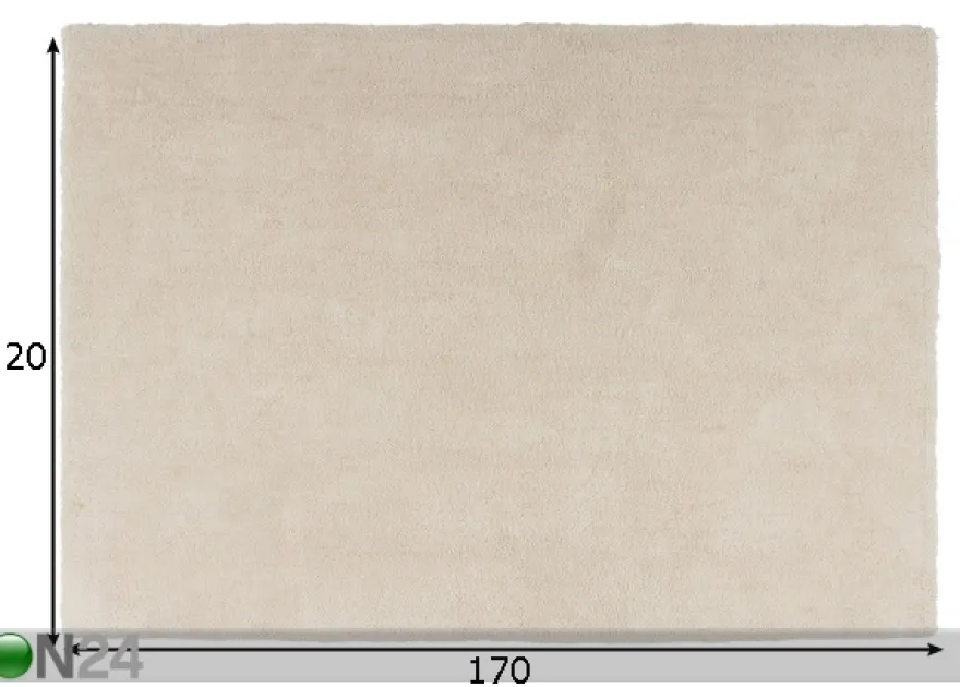Matto Velvet 120x170 cm