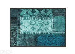Matto Vintage Patches turkoosi 50x75 cm