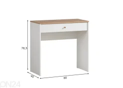 Meikkipöytä Hilda 80 cm