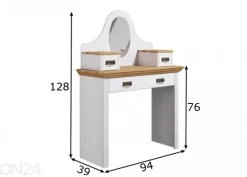 Meikkipöytä Konrad 94 cm