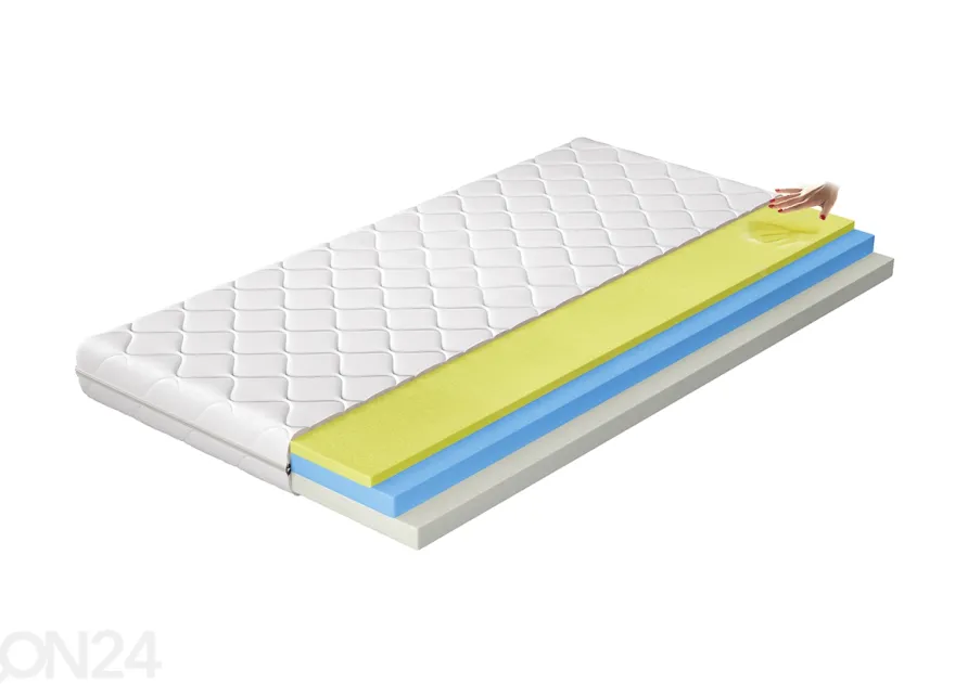 Memory foam patja Simona 80x200 cm