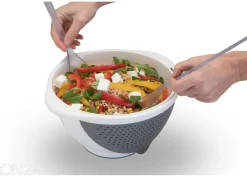 Monikäyttöinen kulho irrotettavalla siivilällä Drainbowl